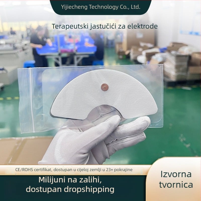 Elektrode s hidrogelom, netkani materijal, 45×134 mm, za fizioterapiju i masažu niskofrekvencijskim iglicama