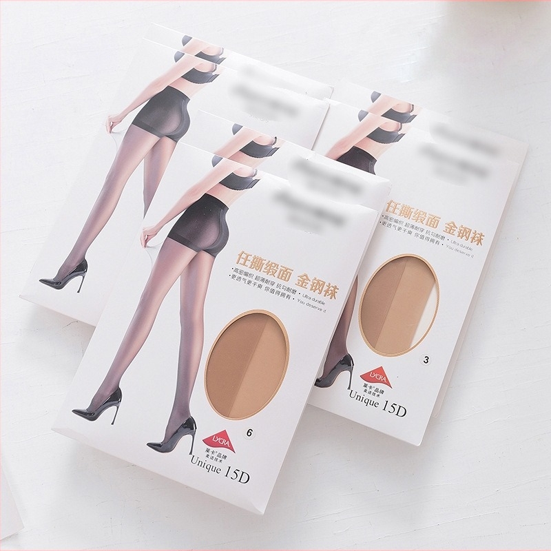 Meiersi 8120 Ženske ljetne 15D tanke pantyhose s satenskim završetkom, otporne na kidanje, UV zaštita
