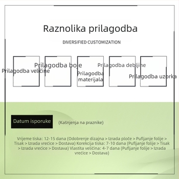 Ružičaste torbe za ekspresnu dostavu s motivom psa, vodootporne i otporne na kidanje, debele pakiranje za velike narudžbe