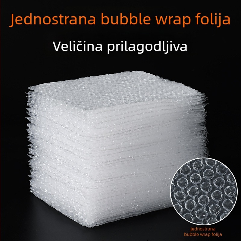 Prozirna mjehurična vrećica 15×20 cm, dvostruko debeli sloj za zaštitu pri prijevozu