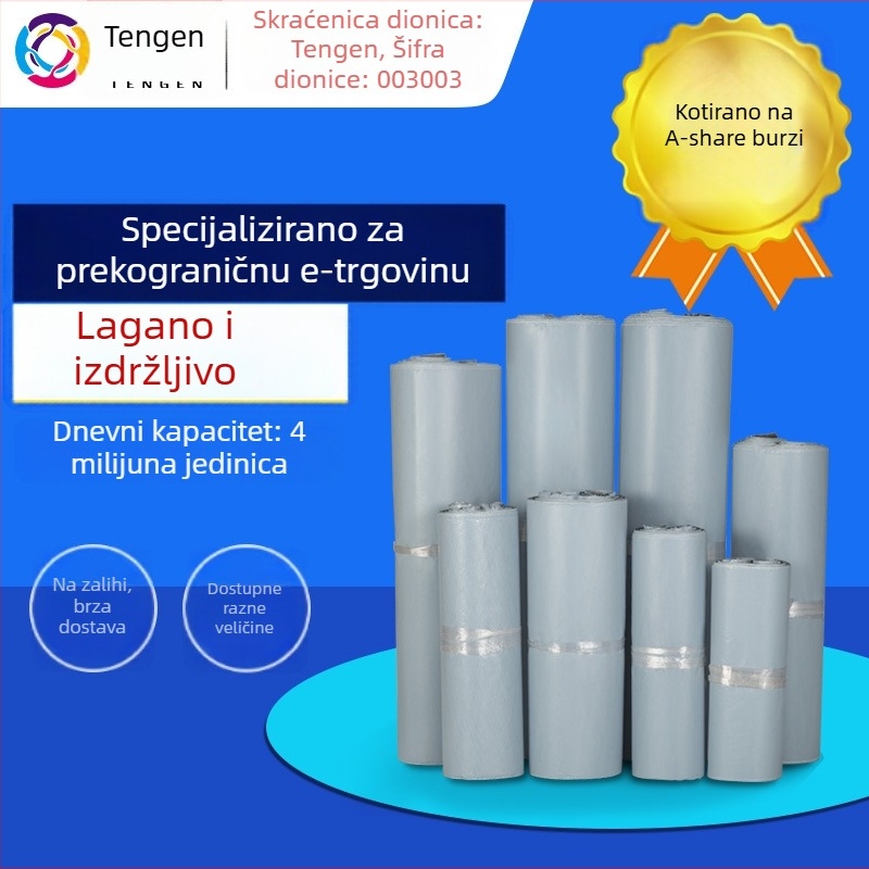 Ekstremno lagana torba od legure za ekspresno pakiranje, vodootporna logistička torba, samouzavaratna, kapacitet 10–50 kg