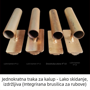 Integrirani brus za rubove vanjske stijene s imitacijom kamena, ark rub, duboke žljebove, dijamantni brusni alat