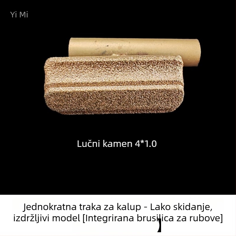 Integrirani brus za rubove vanjske stijene s imitacijom kamena, ark rub, duboke žljebove, dijamantni brusni alat