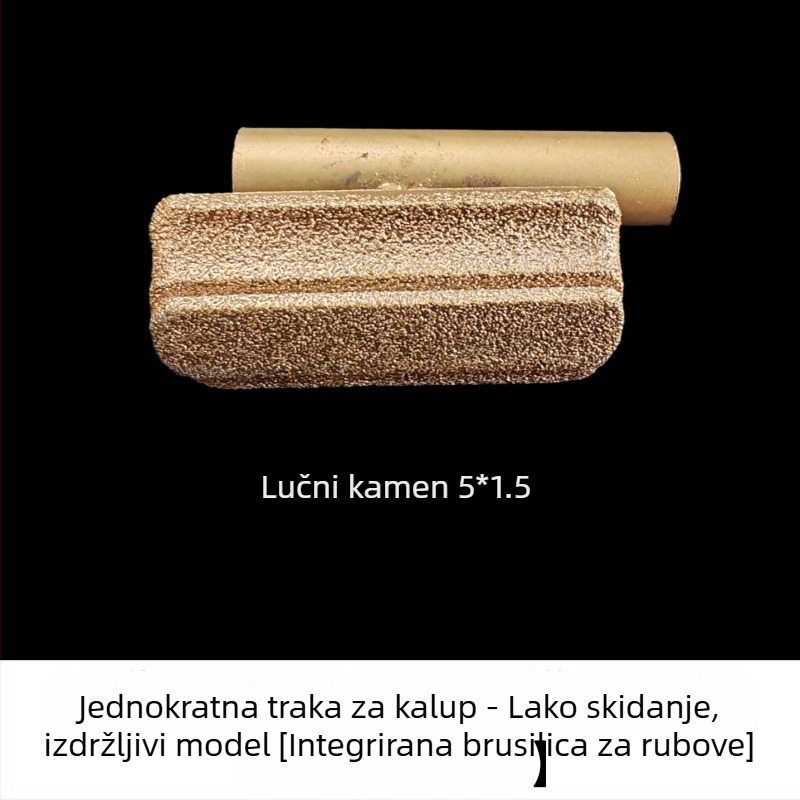 Integrirani brus za rubove vanjske stijene s imitacijom kamena, ark rub, duboke žljebove, dijamantni brusni alat