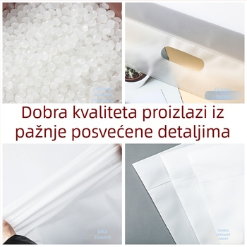 Prozirna samouzavarujuća vrećica za pošiljke, vodootporna ambalaža, različiti veličine