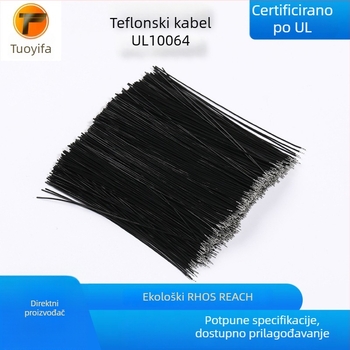 UL10064 24 AWG teflonski visokotemperaturni električni kabel za mikrofon, spojni kabel