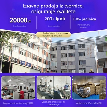 Sklopiva kutija za poklone za blagdane i Dan zaljubljenih – papirnata kutija za poklone, ambalaža u jednom komadu