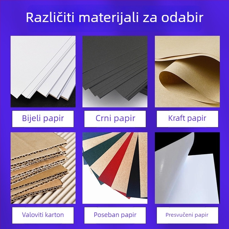 Sklopiva kutija za poklone za blagdane i Dan zaljubljenih – papirnata kutija za poklone, ambalaža u jednom komadu