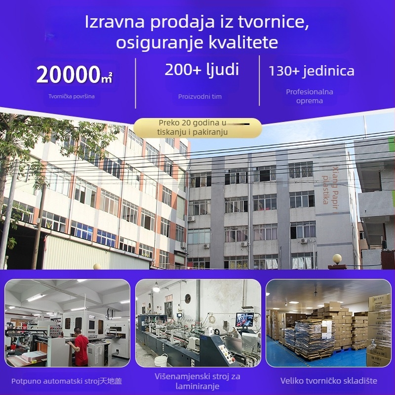 Sklopiva kutija za poklone za blagdane i Dan zaljubljenih – papirnata kutija za poklone, ambalaža u jednom komadu