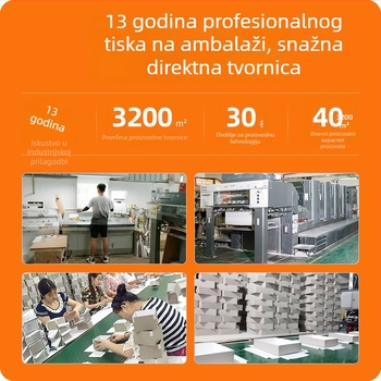 Posebna papirnata kutija s izvučnim pretincem za nakit – kutija za poklon za prstenje i ogrlice s otisnutim logotipom, kreativan dizajn