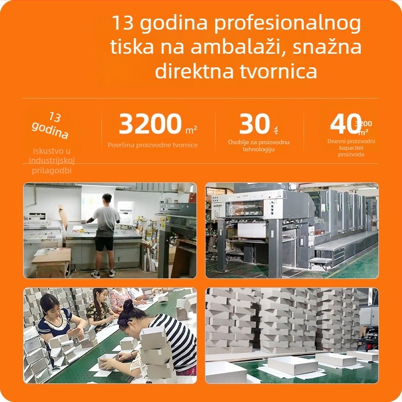 Posebna papirnata kutija s izvučnim pretincem za nakit – kutija za poklon za prstenje i ogrlice s otisnutim logotipom, kreativan dizajn