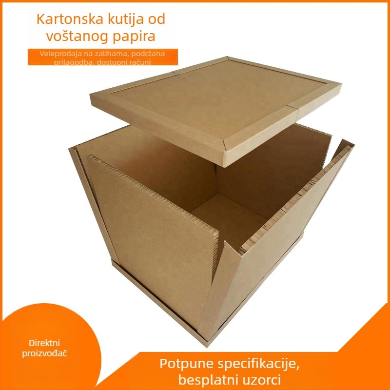 Teška kutija od honeycomb kartona za alate i namještaj, otporna na udarce, ekstra debela