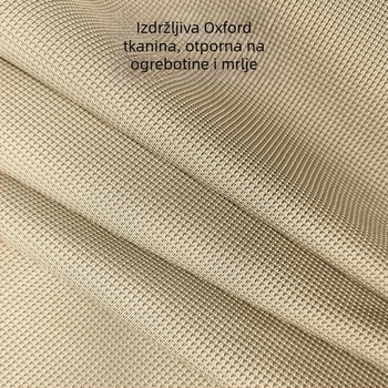 Šator za manje pse, četverosezonski, zatvoren i siguran, podignuto ležište