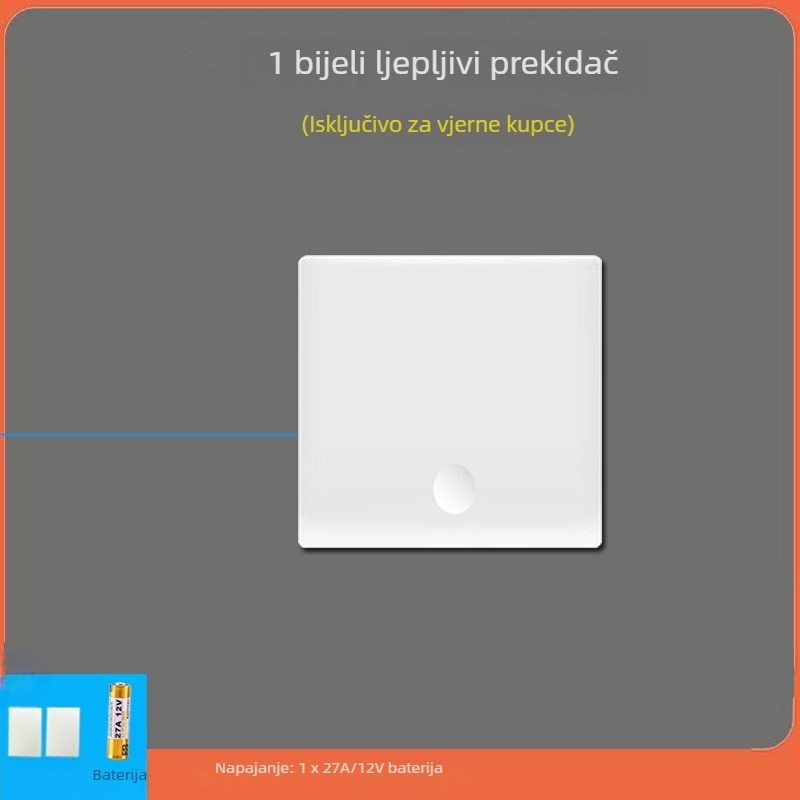 Pametni prekidač s Wi‑Fi i Bluetooth, dualni način za lampe i ventilatore, upravljanje mobilnom aplikacijom