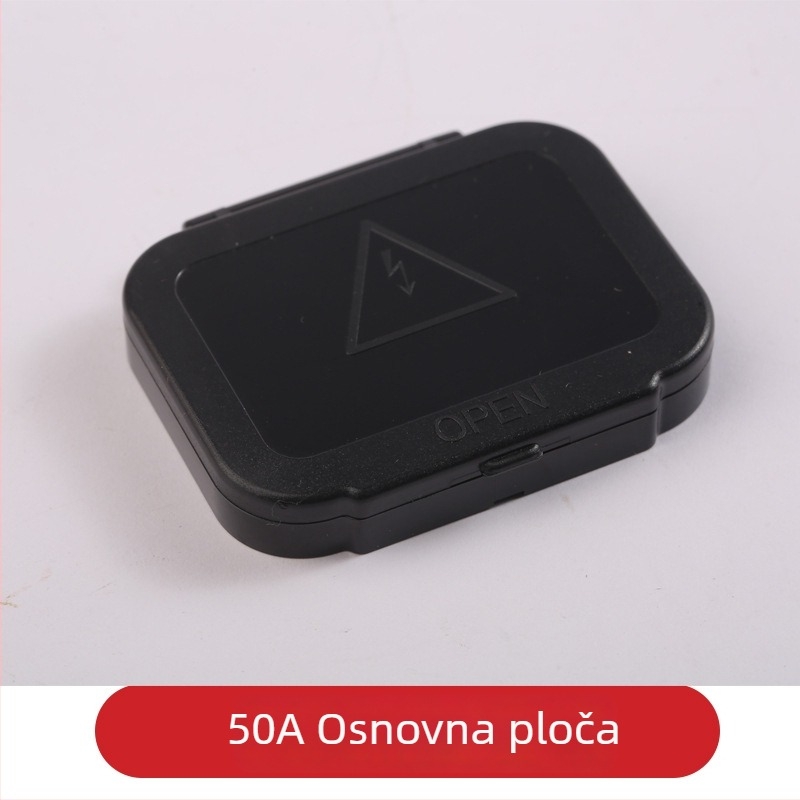 Osnova Andersonovog panela konektora s poklopcem za prašinu i čvrstim držačem utikača
