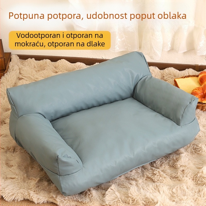 Velika kućna sofa-kennel za ljubimce, vodootporna i otporna na habanje, za pse i mačke, unutarnja uporaba