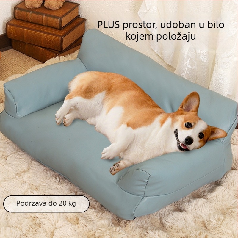 Velika kućna sofa-kennel za ljubimce, vodootporna i otporna na habanje, za pse i mačke, unutarnja uporaba