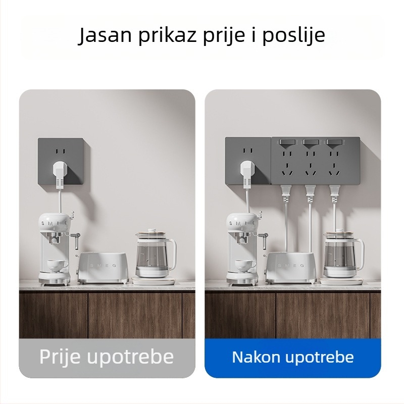 Zidni produžni utikač tipa 86, fiksni, višenamjenski