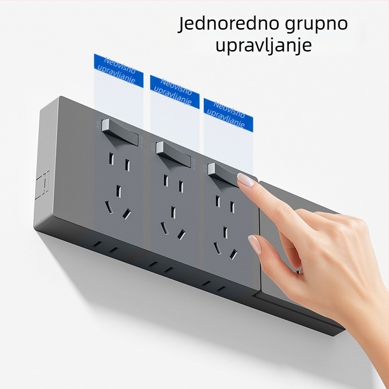 Zidni produžni utikač tipa 86, fiksni, višenamjenski