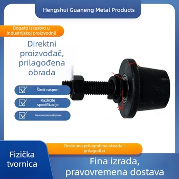 Kanalno čelični kotačić s konusnim žljebom, T-oblik čelični jednostrani kotačić i vodilica za teretni lift