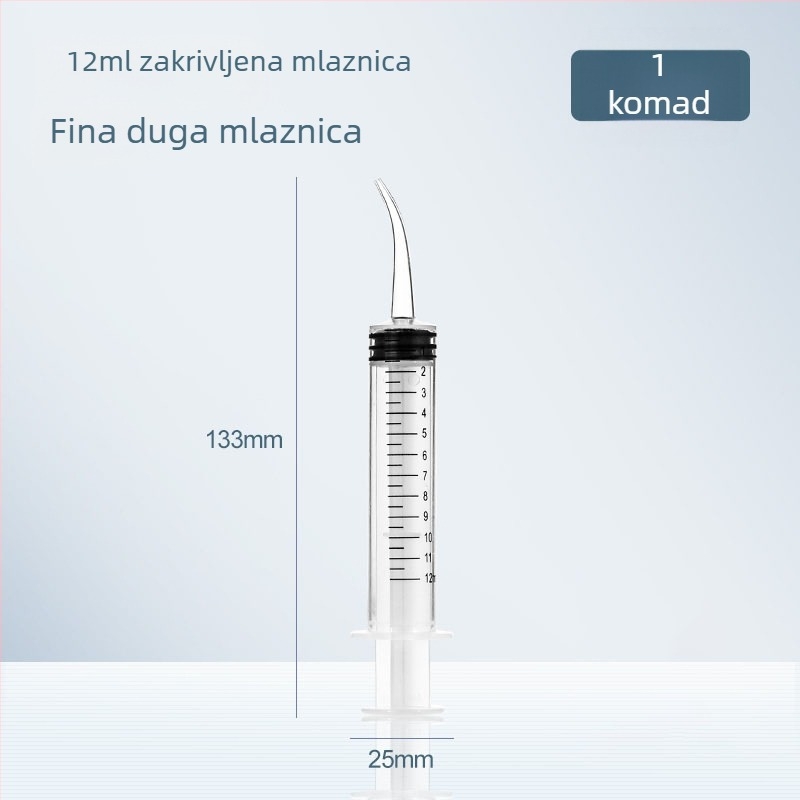 Siringa za hranjenje mačaka s dispenzerom vode