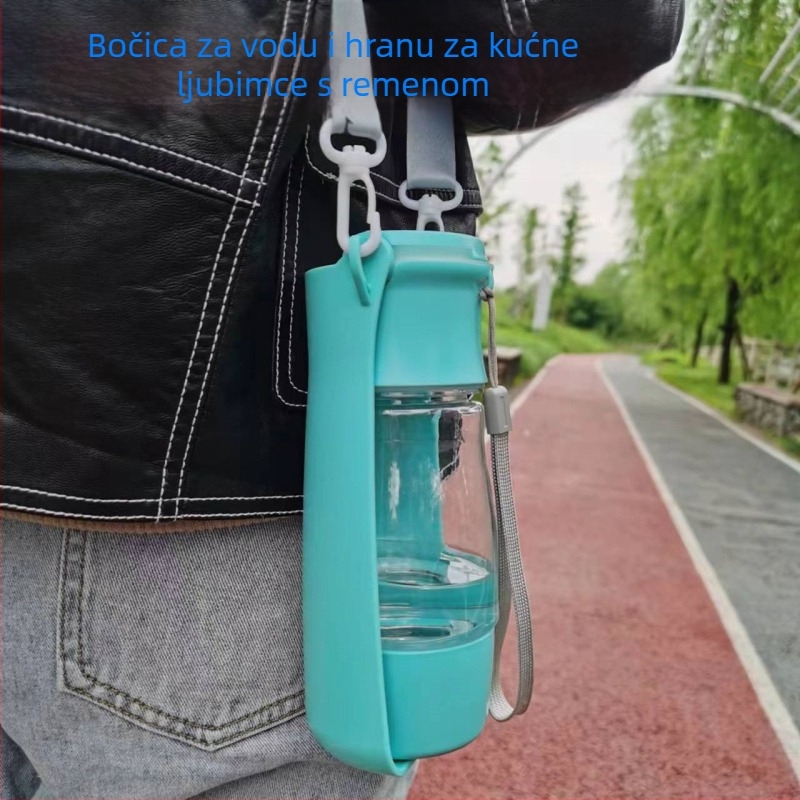 Prijenosna posuda za vodu za pse za šetnje