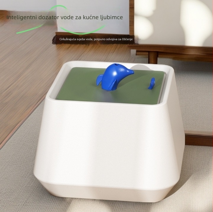 Nova fontana za vodu za mačke, tiho djelovanje, automatsko kruženje filtracije, velik kapacitet