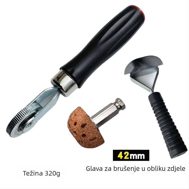 Glava za brušenje pneu od wolframovog čelika, čašasta glava za popravak guma, 42mm55