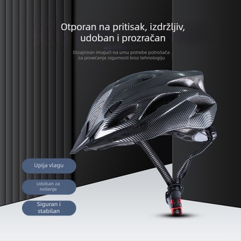 Kaciga za planinski i cestovni bicikl — sklopiva, jedinstvena konstrukcija, univerzalna upotreba