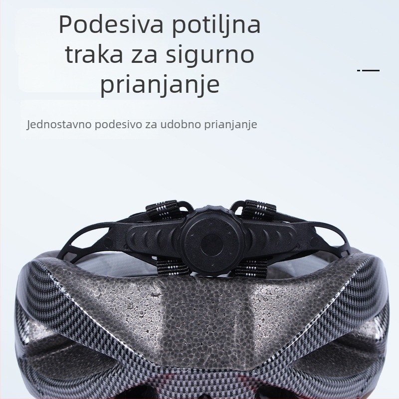 Kaciga za planinski i cestovni bicikl — sklopiva, jedinstvena konstrukcija, univerzalna upotreba