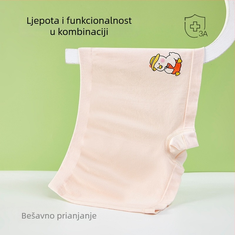 Novo antibakterijsko prozračne mekane dječje bokserice, klasa A, unisex, srednje i velike veličine