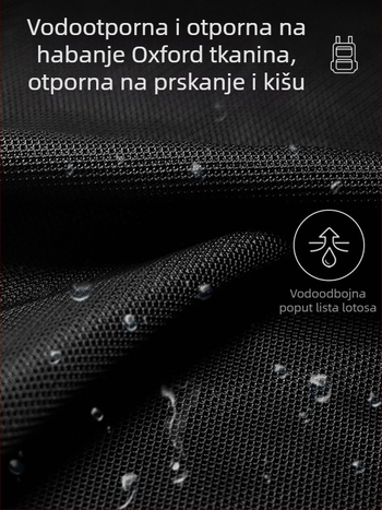 Vodootporan planinarski ruksak za outdoor aktivnosti, velik kapacitet, lagan, Oxford tkanina, unisex