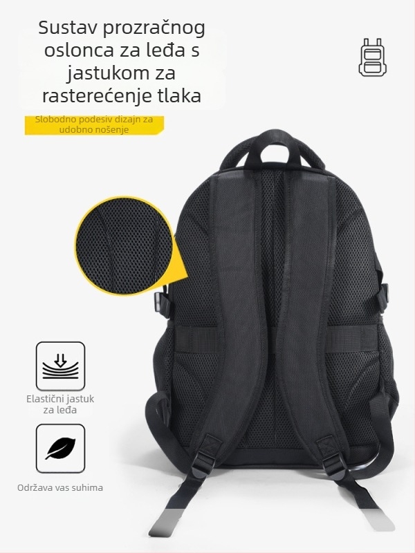 Vodootporan planinarski ruksak za outdoor aktivnosti, velik kapacitet, lagan, Oxford tkanina, unisex