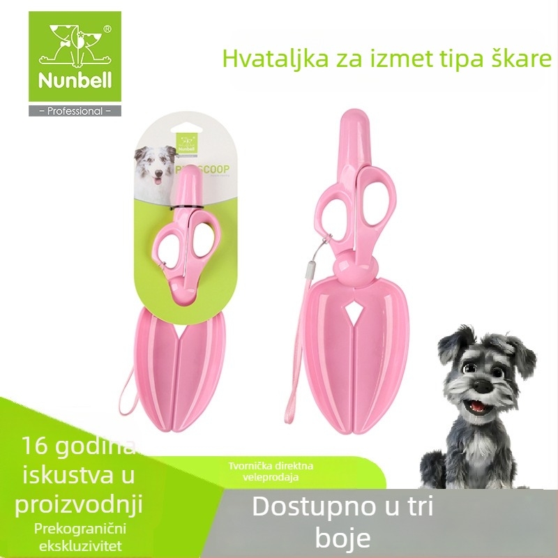 Sakupljač izmeta psa s nožicama za šetnje, prijenosni vanjski sakupljač s vrećicama za otpad, lagan