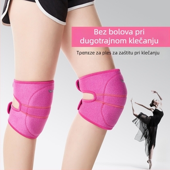 Tanečne koljeno štitnici – debeli, prozračni, podesivi, od pjene, zaštita koljena za djecu i odrasle