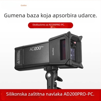 God Cow AD200PRO-PC Silikonska zaštitna futrola i silikonska baza, zaštita od padova i udara