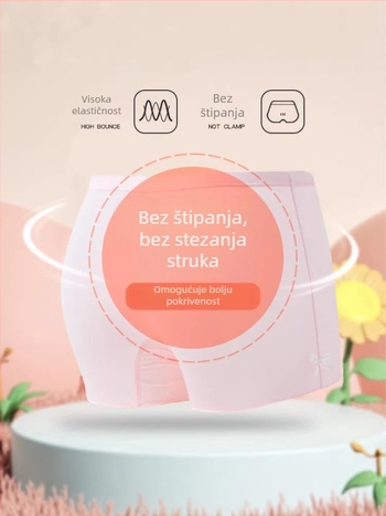 Prilagođene djevojačke sigurnosne šorcice i donje rublje, dva u jednom, tanke dječje bokserice