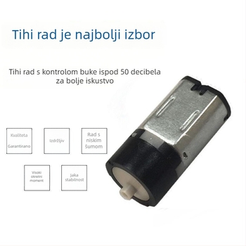 M10 planetarni motor s reduktorom, DC motor s četkama, visok moment, tih rad, za uređaje za njegu kože