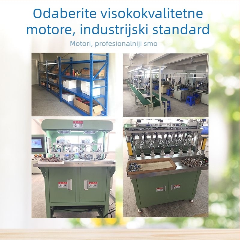 M10 planetarni motor s reduktorom, DC motor s četkama, visok moment, tih rad, za uređaje za njegu kože