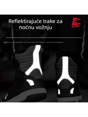 Visoke motociklističke čizme za vožnju, prozračne ljeti, protuklizne