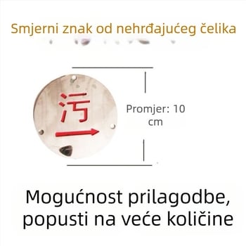 Prilagođena podzemna električna signalizacija s metalnim elementima za cjevovode i kabelske trase