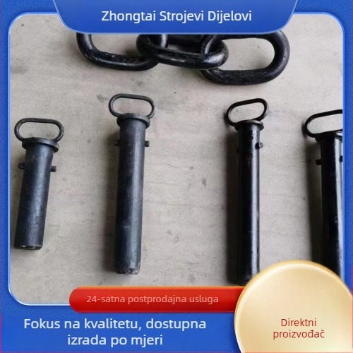 Spojni pini za rudarski vagon, nehrđajući čelik, za platni vagon, različite veličine 40/50/60 mm