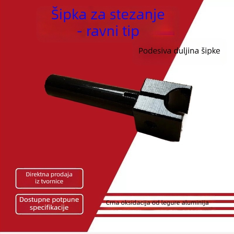 Klip za podršku s konzolnim tipom, aluminijski fiksni blok, BCLA12, REG11 razmak rupa, držač šipke za optičku os