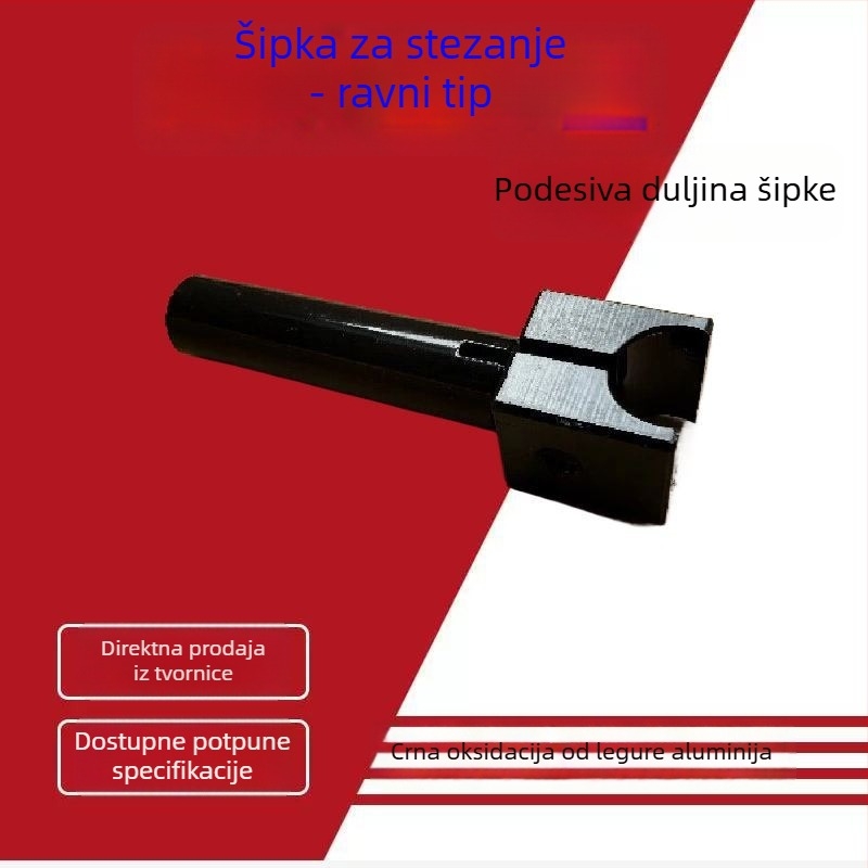 Klip za podršku s konzolnim tipom, aluminijski fiksni blok, BCLA12, REG11 razmak rupa, držač šipke za optičku os