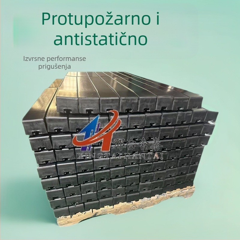 Poliuretanska ublažavajuća traka za transportnu traku – vatrootporna, antistatična, za industrijsku upotrebu
