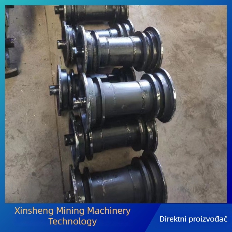 Mining 40t Scraper Tail Drum i Half Drum Chain