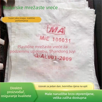 Bdssta plastične pletene vreće za rudnike ugljena, podzemne