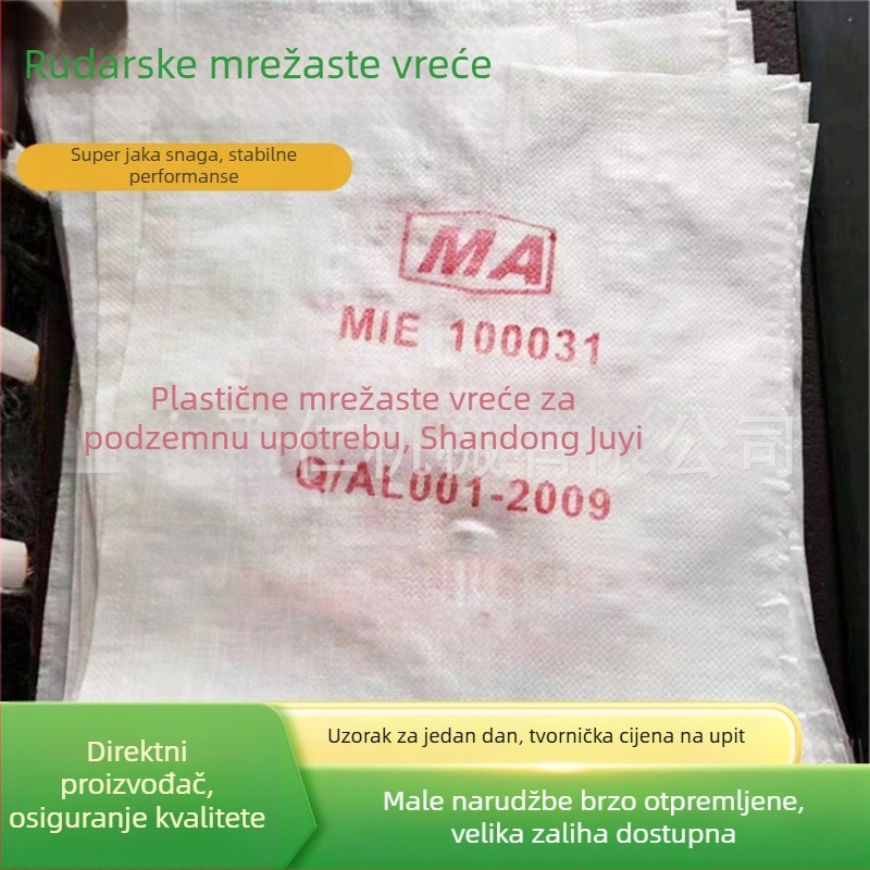 Bdssta plastične pletene vreće za rudnike ugljena, podzemne