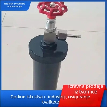 DGC Set uzoraka ugljena: 800 ml nehrđajući čelični plinovod i aluminijska uzorak cijev, hermetički