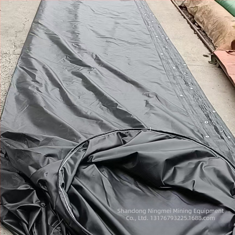 Tekstilni zračni kanal za podzemni tunel, Y-oblik, odvod i dovod zraka, otporan na visoke temperature, antistatičan